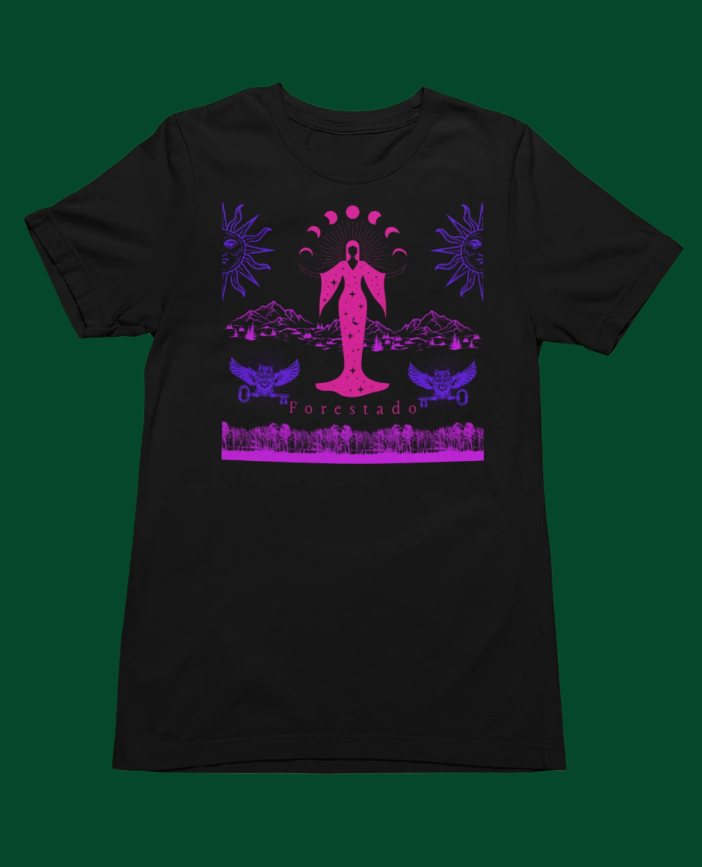 Moon Veil Oracle Tee